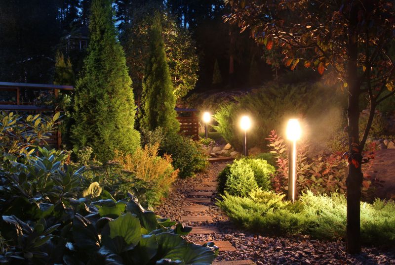Courtyard Light Installation in Honolulu, HI