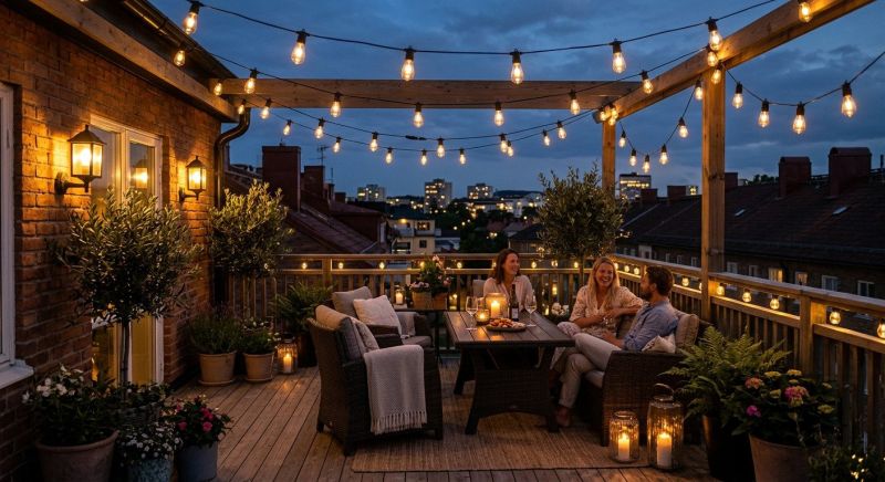 Patio Lights Installation in Pasadena, CA