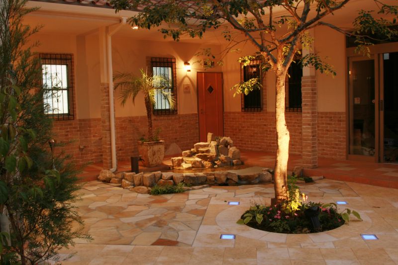 Courtyard Light Installation in Alpharetta, GA