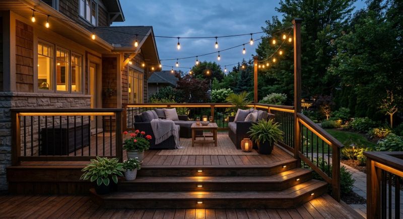 Deck Lights Installation in Pasadena, CA