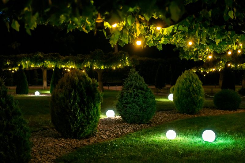 Garden Lighting Installation in Olathe, KS
