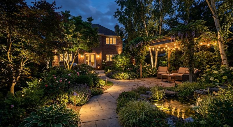 Garden Lighting Installation in Honolulu, HI