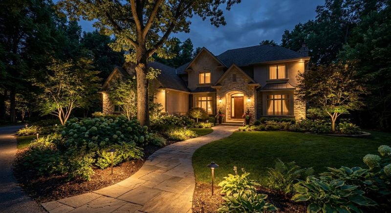 Landscape Lighting Installation in Olathe, KS