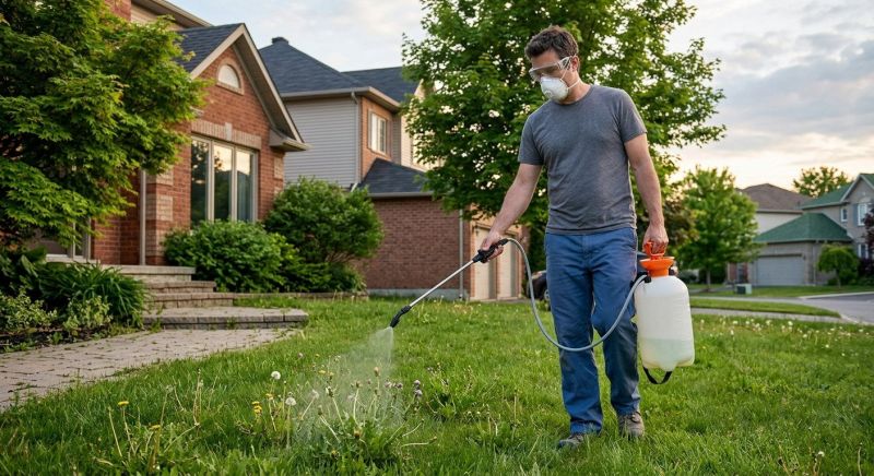 Lawn Weed Spraying in Rockwall, TX